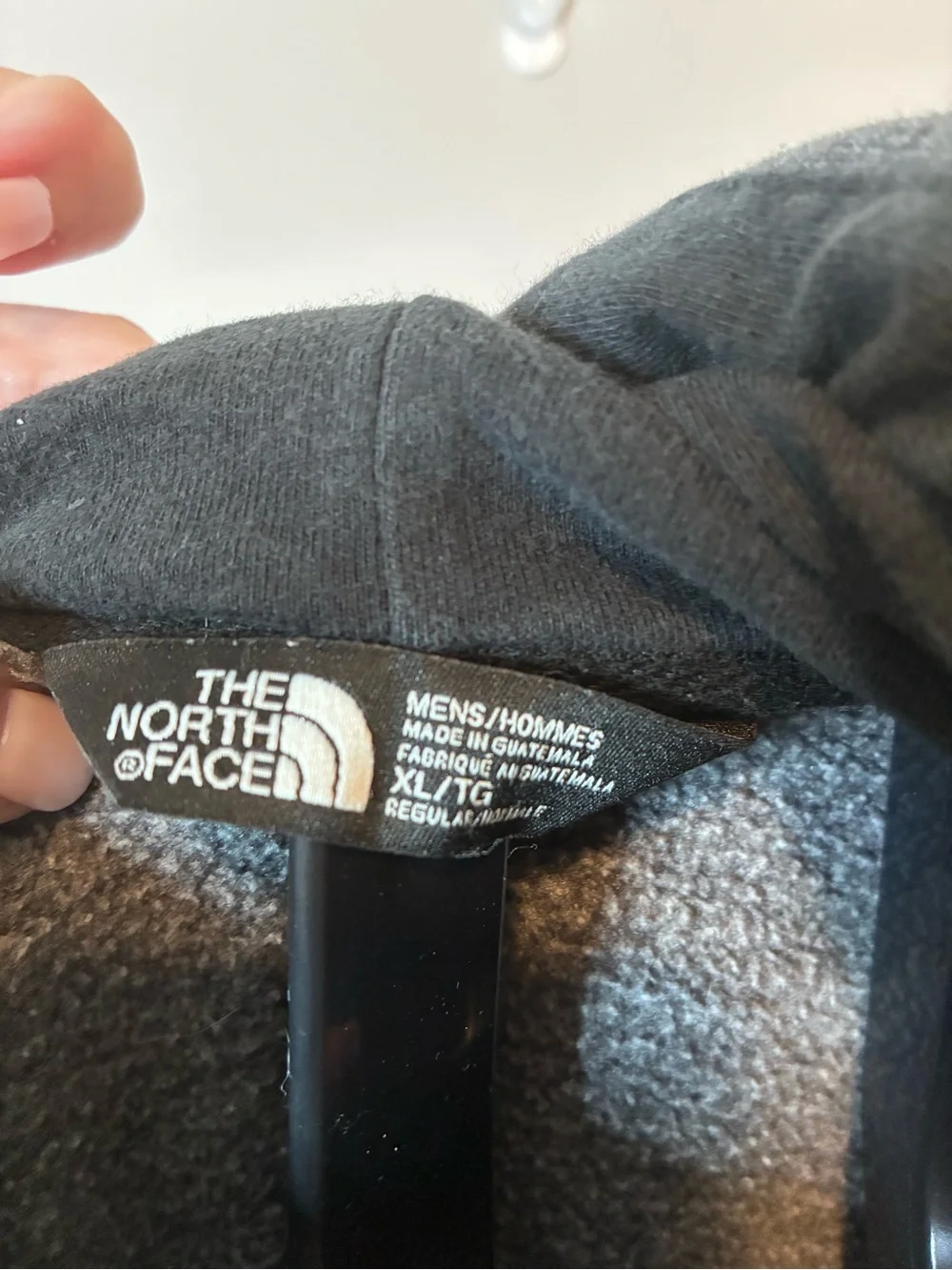 The North Face Gray Graphic Hoodie Men’s XL Pullover Sweatshirt